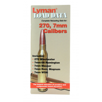 Lyman Load Data Book for .270 and 7mm caliber Rifles