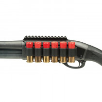Tac-Star Shotgun Rail Mount with Sidesaddle, Remington 870, 1100, 11-87