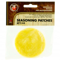 Thompson Center Cleaning & Seasoning Patches, 25 Pieces
