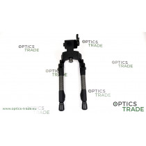 Tier-One Evolution Tactical Bipod - Carbon, QD Picatinny Adapter, Carbon
